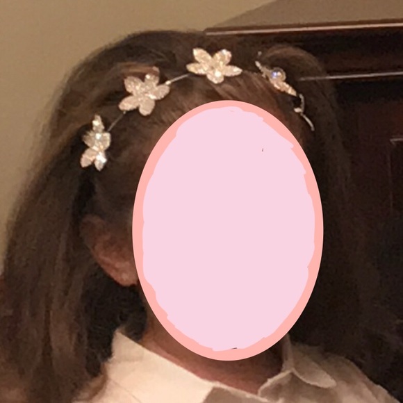 Natasha Crystal Floral Headband main image 5